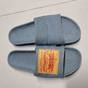 Levi denim slides